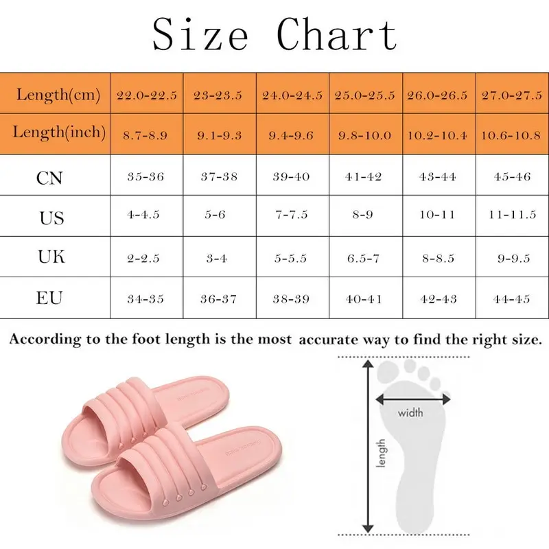 

Unisex Slippers Women Men Shoes Summer Bathroom Slipper Lovers Indoor Sandals Fashion Home Slippers Non-slip Floor Flip Flops