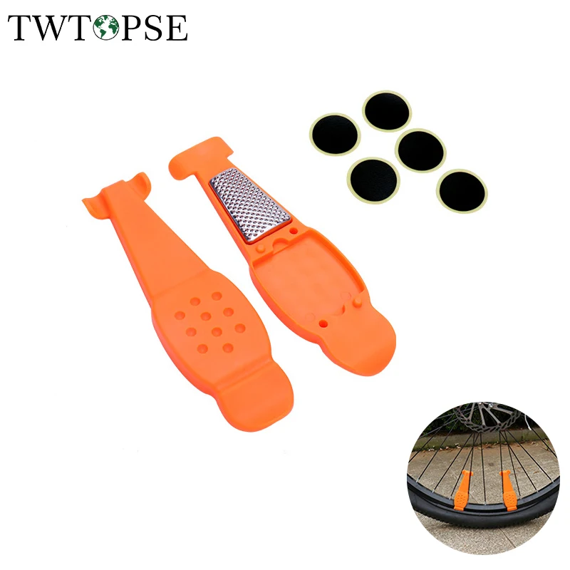 Набор инструментов для велосипеда TWTOPSE 3 в 1 наборы ремонта шин без клея патчи MTB