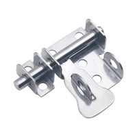 1pc stainless steel anti theft chain anti lock latch latch old fashioned door home warehouse sliding doors security buckle lock