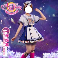 hot anime lovelive all stars cosplay costume lovely first grade uniforms cover sj dresss activity party role play clothing s xl