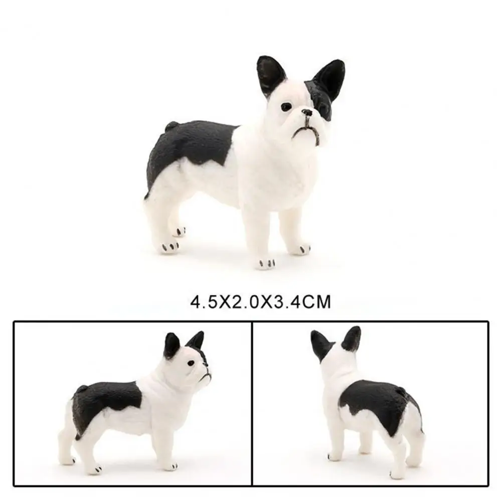 

Simulation Animal Dog Model Puppy Mold Table Desk Ornament Collective Toy Gift