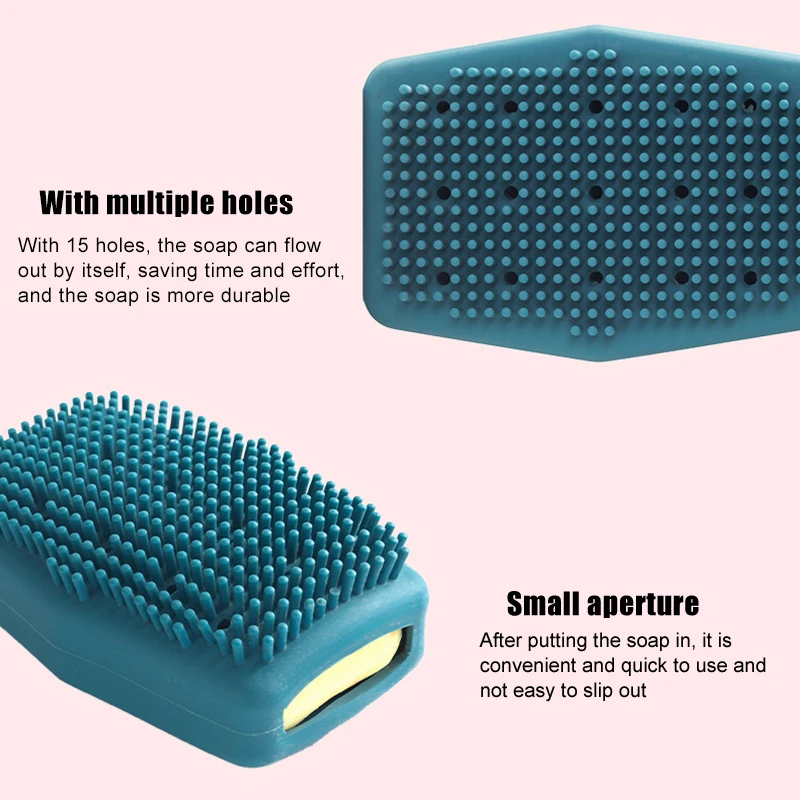 Быстрая пены коврик для ванной Мягкая силиконовая кисть натирания пузырь