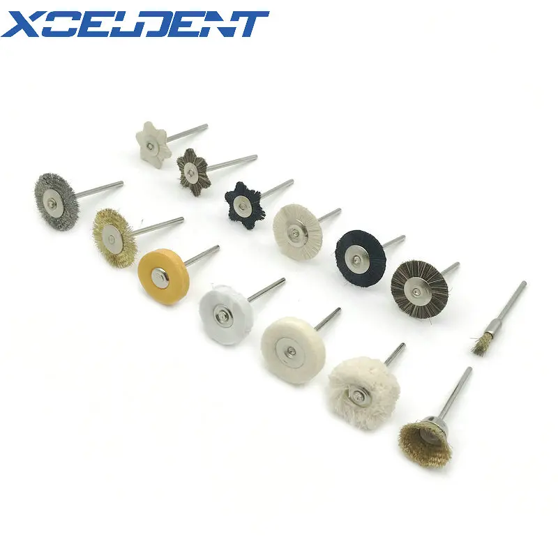 1 шт. щётка для полировки зубов 2 35 мм|Стомотологические сверла и щетки| |