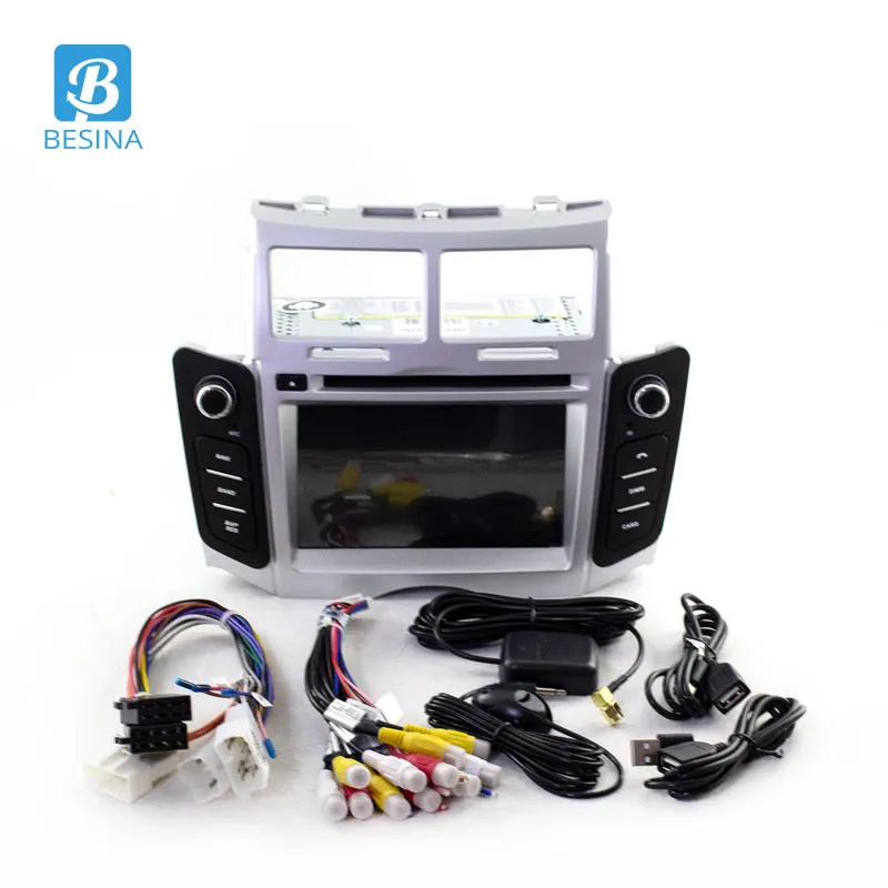 Автомобильный DVD-плеер Besina Android 10 0 для Toyota Yaris 2005-2011 мультимедиа GPS-навигация Wi-Fi 2 Din