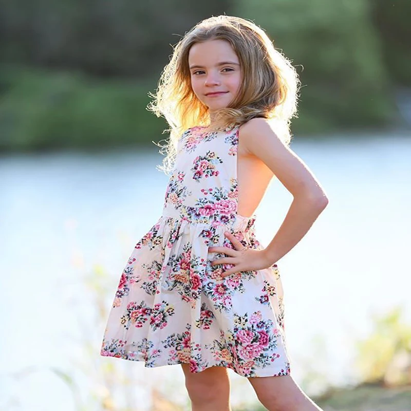 

2020 TALLOLY hot girls dress European and American children flower lace dress