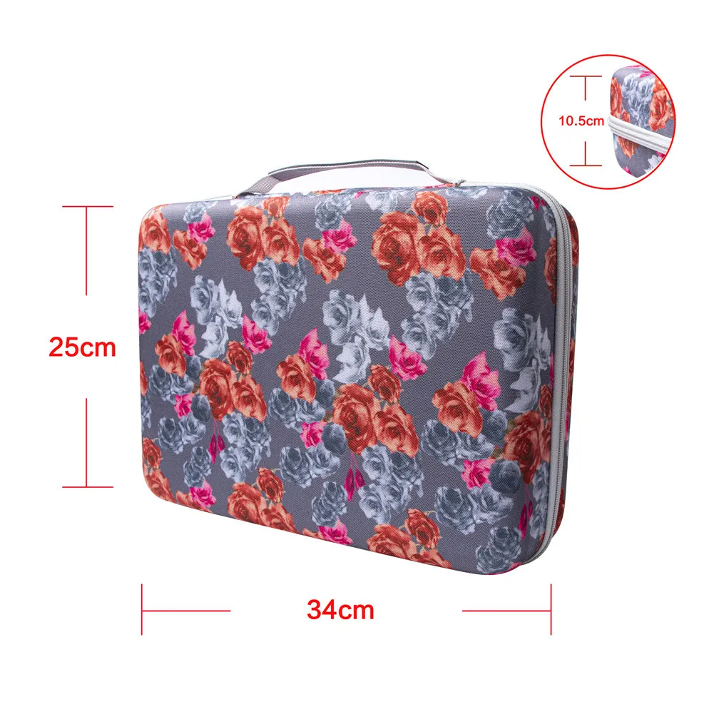 

Essential Oil Storage Bag 70 Grids Large Essential Oil Bag 15ml Portable Portable Roller Bottle Dotery Cosmetics Finishing Box
