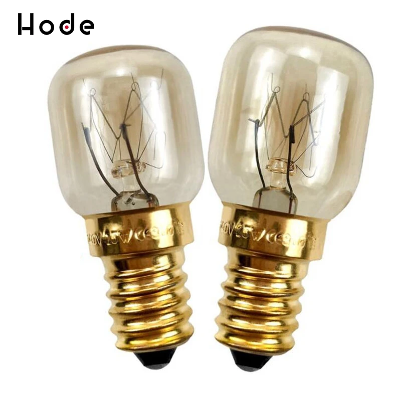 

Bulb Oven Bulb 15W 25W Microwave Lamp High Temperature E14 Himalayan Salt Crystal Lamp