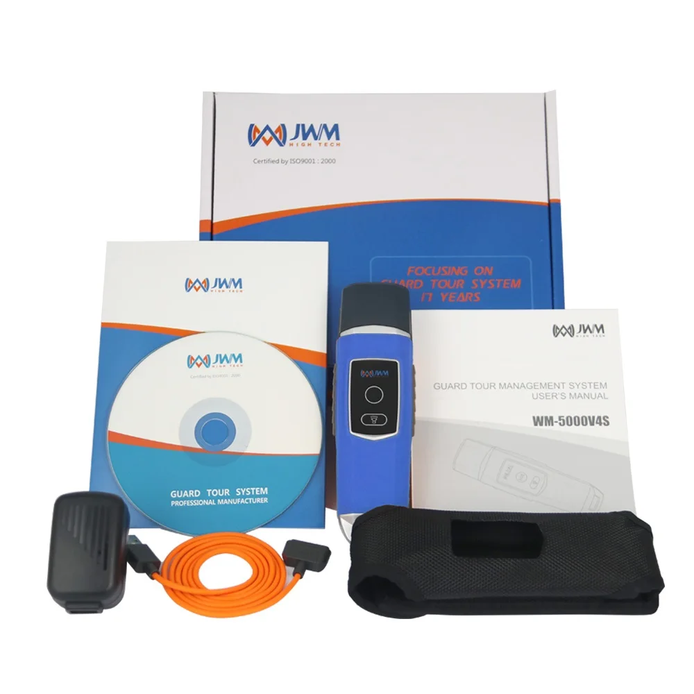 Guard Tour Patrol System IP67 Waterprood and Dustproof RFID Ptatrol Reader with Flashlight Necessary Security Equipment | Безопасность и