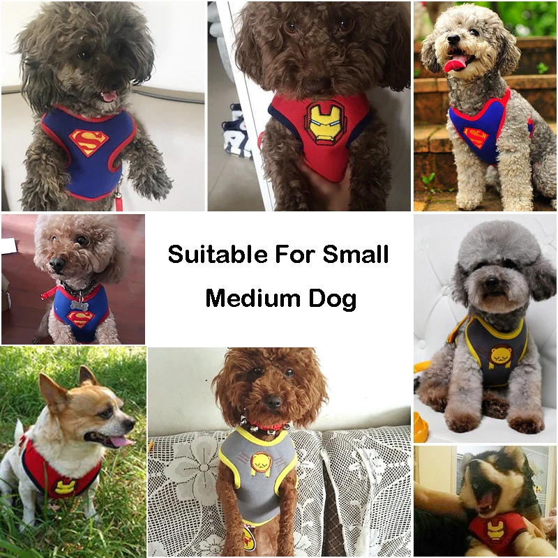 5M Vest Harness Leash Adjustable Mesh Dog Collar Chest Strap Harnesses With Traction Rope | Дом и сад