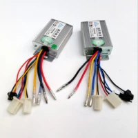 24v 36v 250w electric brushed motor dc controller speed controller or pas sensor port for electric bicycle scooter accessories