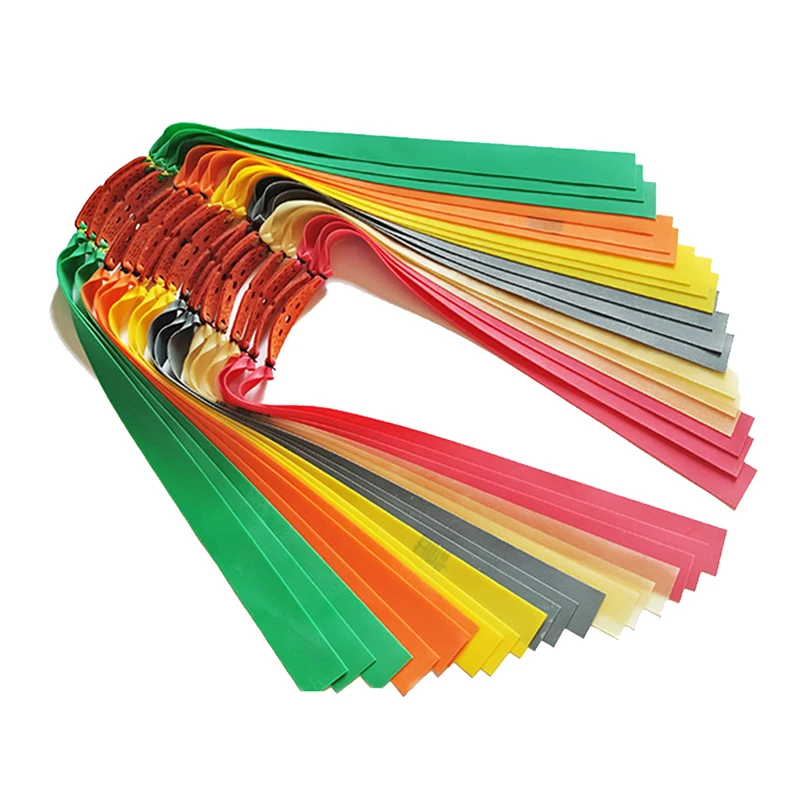 Рогатки плоские из натурального латекса толстые резинки для катапульты 0 65/0 75/0 8 1