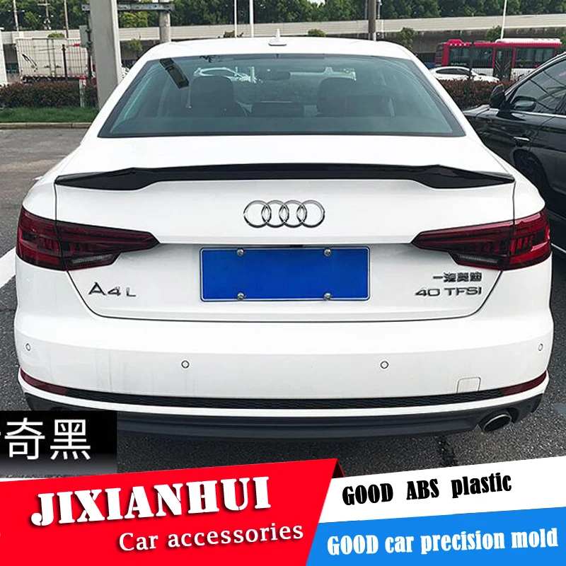 Спойлер для Audi A4 2018-2019 BGIV спойлер из АБС-пластика цвет заднего крыла автомобиля