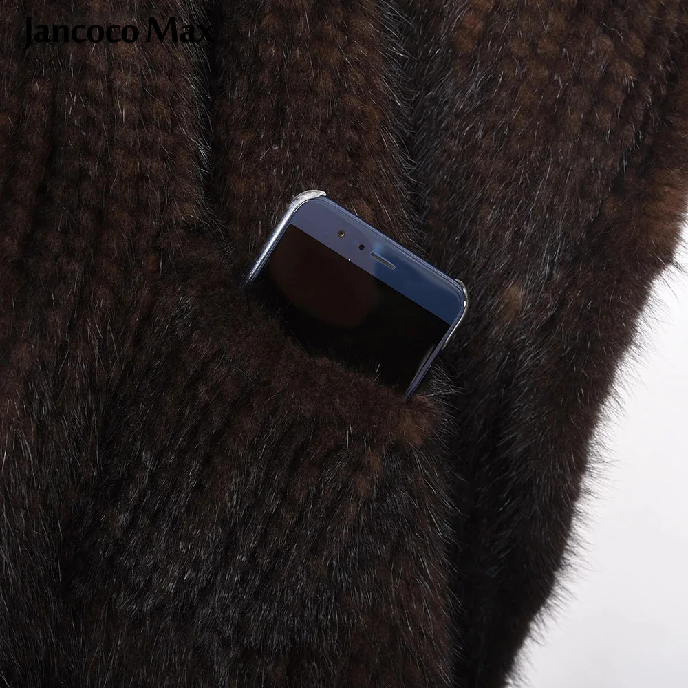 Женская шаль из натурального меха норки широкий шарф Пашмина высокое качество