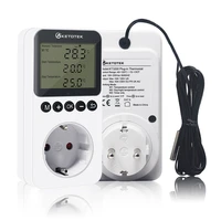 kt3200 timer socket thermostat digital temperature controller heating cooling day night control euukfrau plug