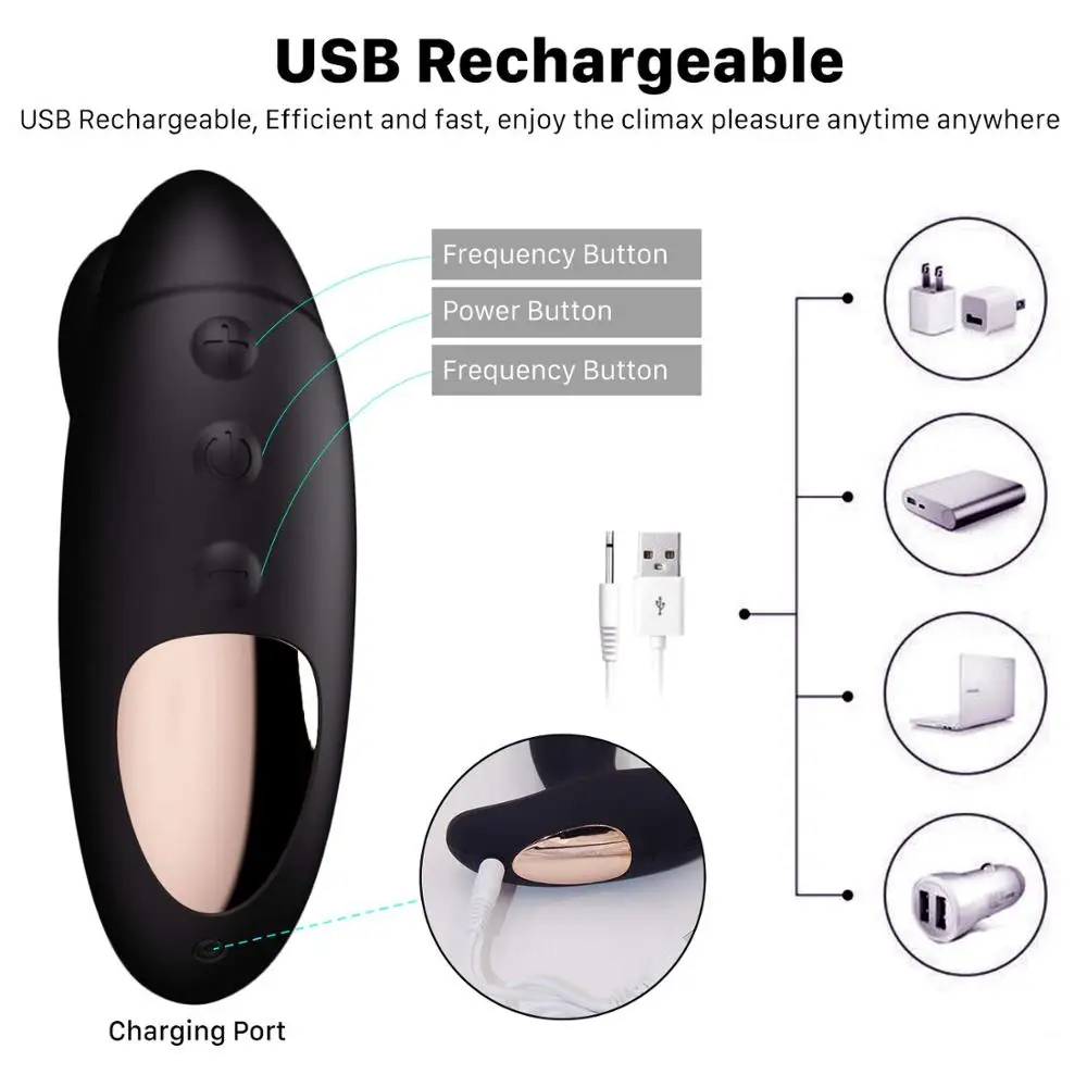 Gay Sex Toys Prostate Stimulator Vibrator Male Prostata Massager Dildo Anal Plugs Silicone Wireless Massage | Красота и здоровье