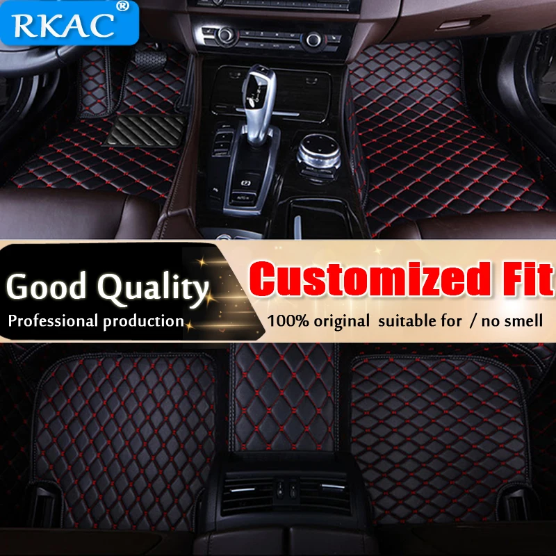 

RKAC Custom car floor mats for Mazda All Models mazda 3 5 6 8 CX-5 CX-7 MX-5 CX-9 CX-4 atenza car styling car accessories