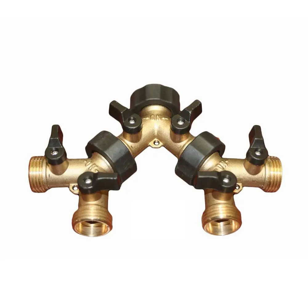 Умный таймер полива для сада ЕС/США латунный сплиттер программируемая садовая