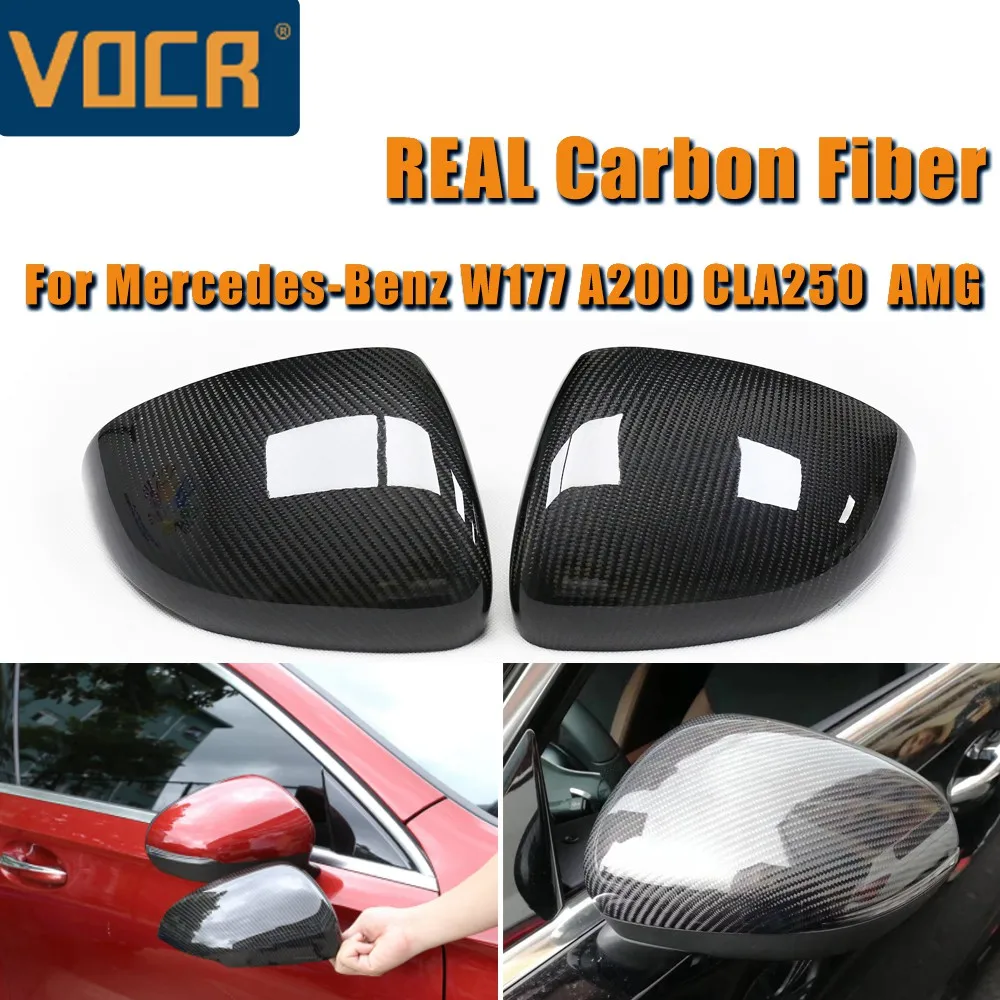 

Автомобильный флуоресцентный зеркальный корпус для Benz W117 W118 A-Class CLA-Class A34 A35 AMG CLA35 CLA45