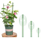 Стойкая к коррозии 45 см садовая стойка для томатов решетка для овощей Поддержка растений кольцо для поддержки вертикальных искусственных фруктов