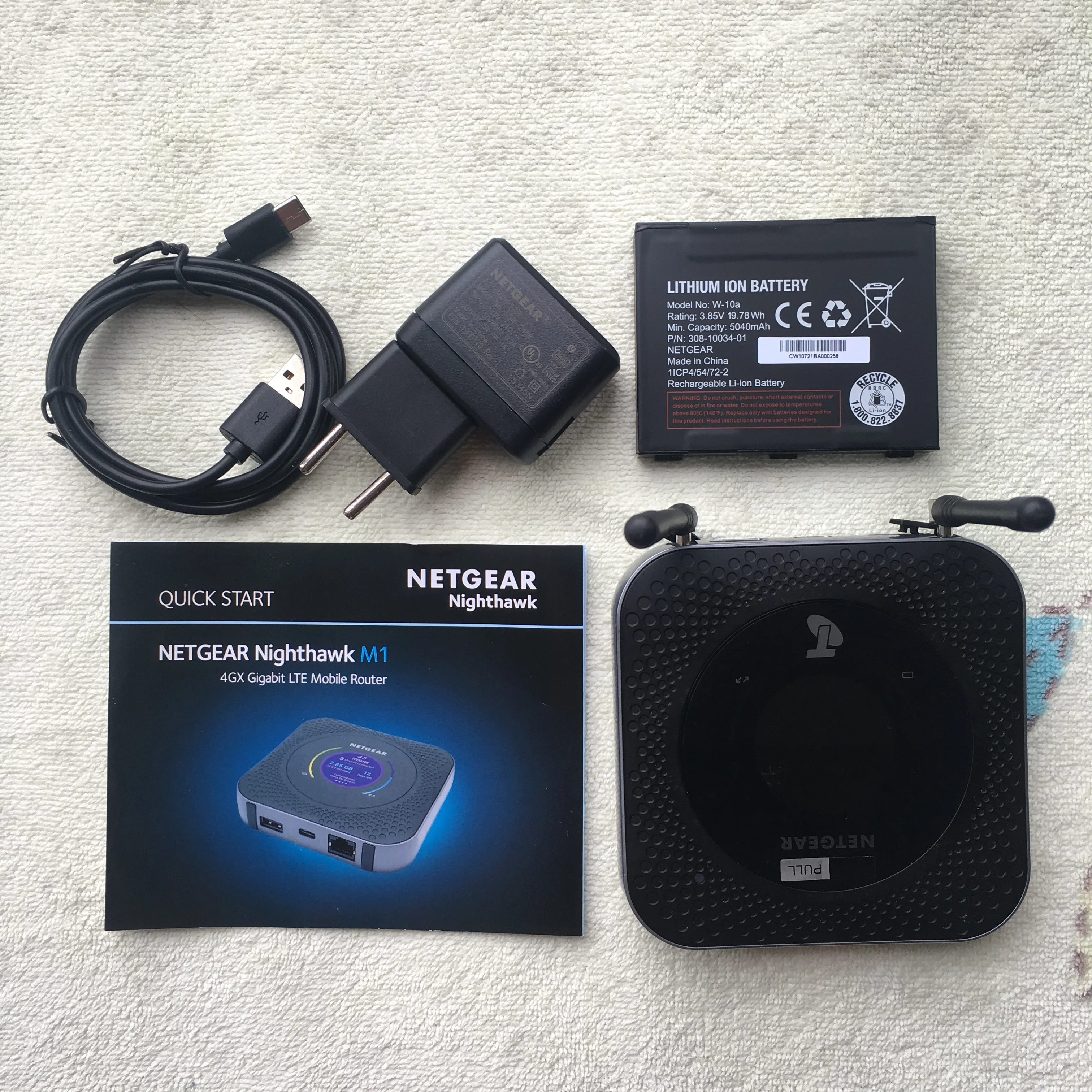 Разблокированный мобильный роутер Netgear Nighthawk M1 с 2 антеннами 4GX Gigabit LTE двухдиапазонный 2,4 ГГц/5 ГГц Беспроводной Wi-Fi роутер PK B315