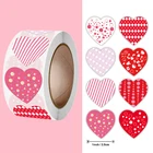 30-500 шт., 1 дюйм. Наклейка с надписью Love-Lover Heart