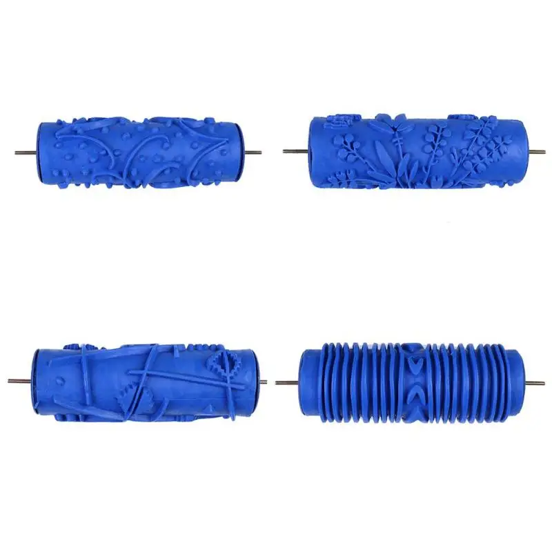 Украшение для обоев DIY резиновый ролик тисненая краска роликовая втулка текстура