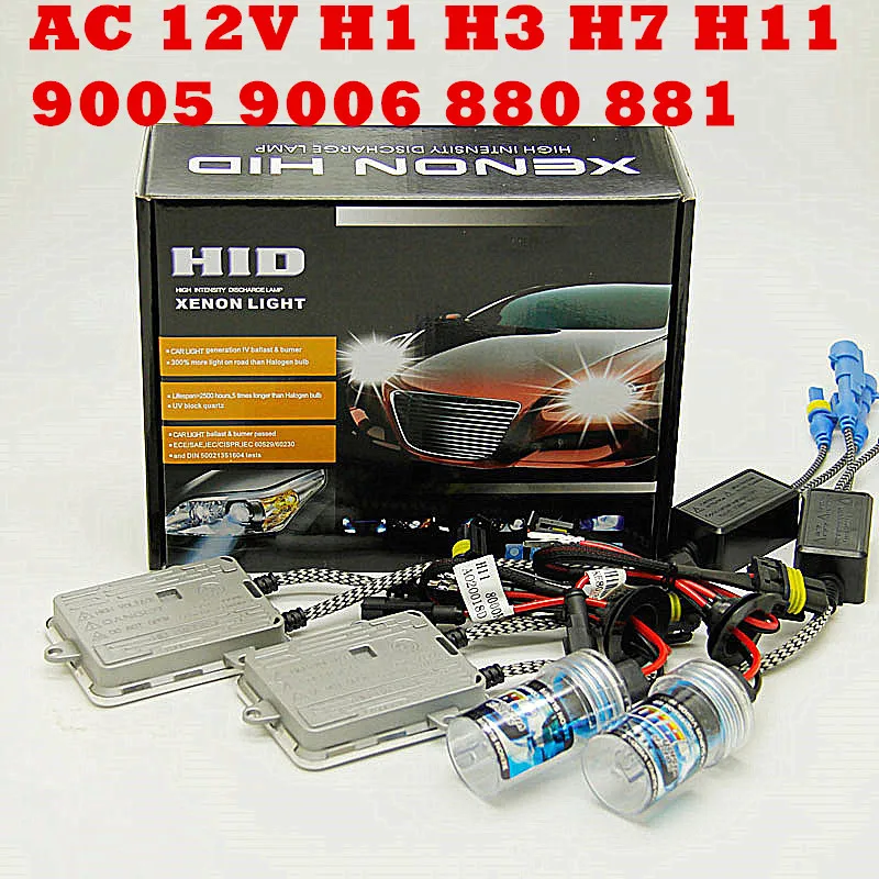 AC 55 Вт 12 В h4 би ксенон hid комплект H4-3 би ксенон H4 би ксенон H4 Hi/lo Биксенон h4 комплект один луч H1 H3 H7 9005 9006 H11 880 881 комплект