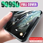 Защитное стекло для iPhone 11 Pro, XS Max, SE 2020, закаленное, полное покрытие