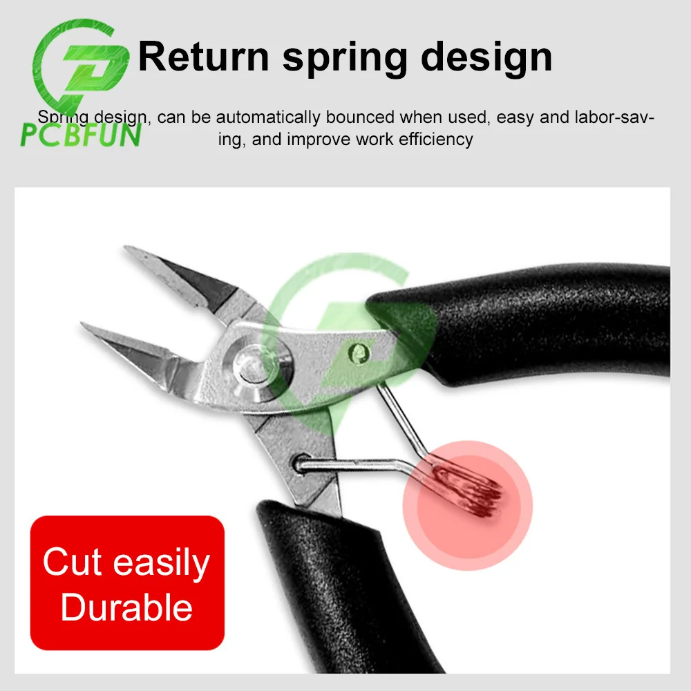 4-дюймовые мини-кусачки диагональные кусачки изогнутая игла для носа снайперы