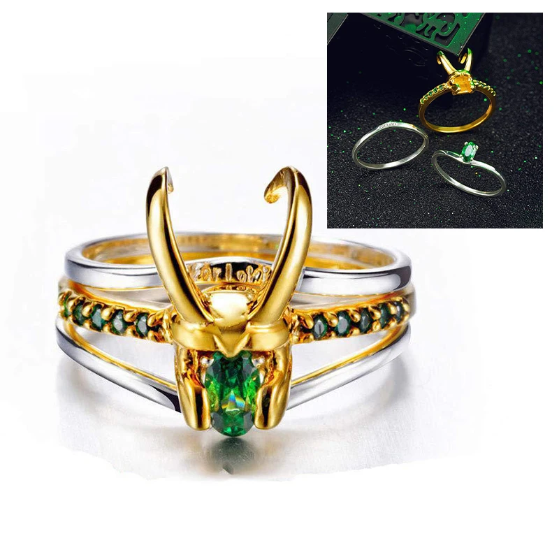 Кольцо Три в одном для косплея из фильма Loki | Тематическая одежда и униформа