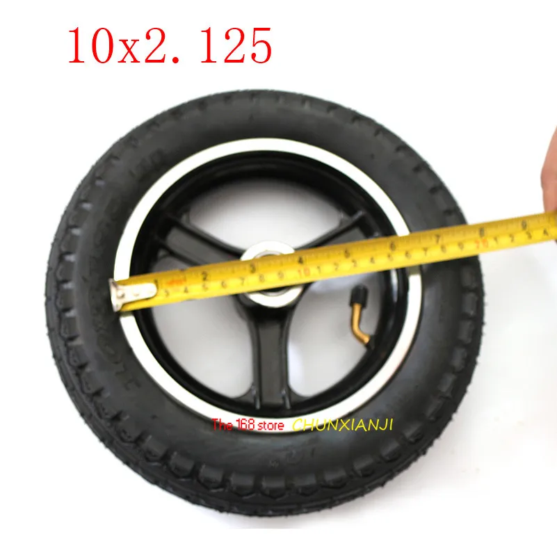 10 Inch 10x2.125 Wheel Hub&amp Tire for Electric Scooter Balancing Hoverboard Self Smart Balance Explosion-proof Tyre | Автомобили и
