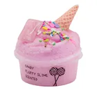 60 мл вата конфеты облако мороженое Creamcone Слайм вихревая Ароматизированная глина игрушка мягкая Слайм глина Juguetes детские Игрушки Слайм