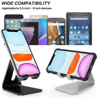aluminum alloy phone holder mobile smartphone desk holder stand cell phone tablet support for iphone 11 se 7 8 for ipad pro