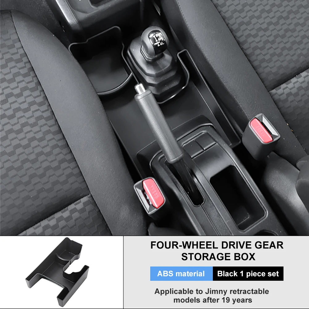 

Abs Car Storage Box Auto Center Console Organizer Cup Holder For Suzuki Jimny At 2019-2020 For Car Storage Accessories Tools