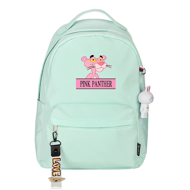 Аниме Розовая пантера рюкзак милый розовый ITA сумка корейский стиль Back Pack Розовая пантера школьные сумки для девочек-подростков Kawaii рюкзак - Цвет: GJG-pinkpather