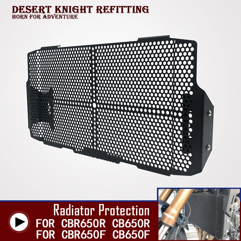 

For Honda CB650R 2019 CB650 CB 650 R 650R Motorcycle Accessories Aluminum Radiator Grille Guard Protector Grill Cover Protection