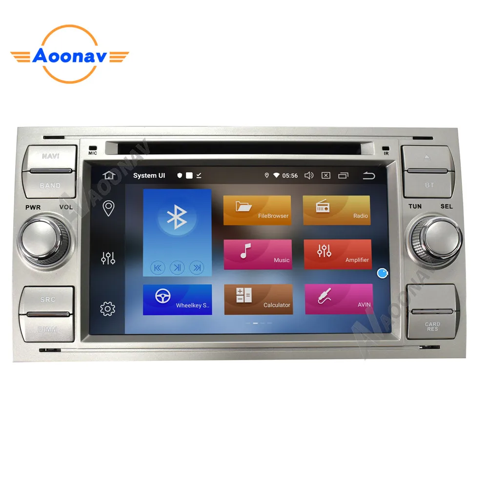 2 DIN Android 10 автомобильное радио для Ford Mondeo S max Focus C MAX Galaxy Fiesta transit Fusion Автомагнитола|Автомагнитолы| |
