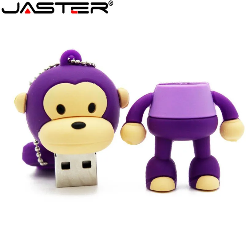 Корабль мини животное Лидер продаж милые обезьянки из мультфильма USB флеш
