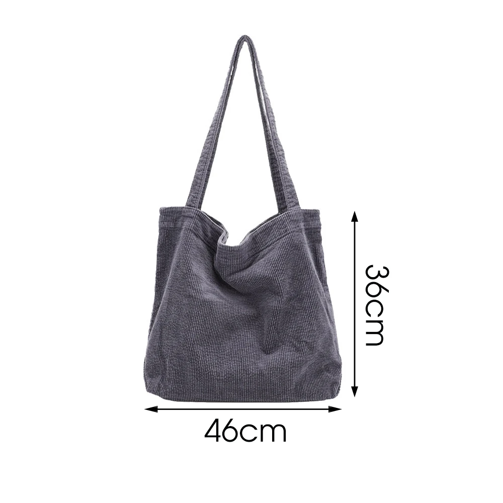 Women Big Canvas Shopping Bag Reusable Soild Extra Large Tote Grocery Eco Environmental Shopper Shoulder Bags For Young Girl |