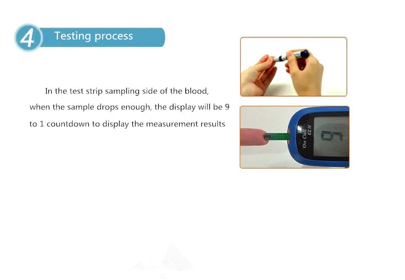 По вызову EZ IV глюкометр mmol/L бытовой тестер уровня сахара в крови система мониторинга глюкозы для диабетиков с полосками