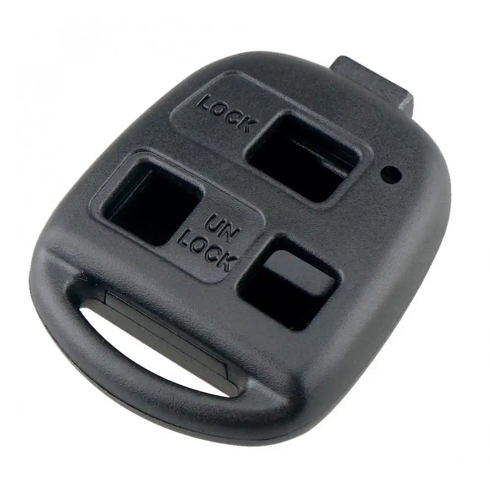 

3 Button Pad Switch Remote Auto Car Key Shell Case Replacement Fit for Toyota RAV4 Prado Corolla Land Cruiser Previa