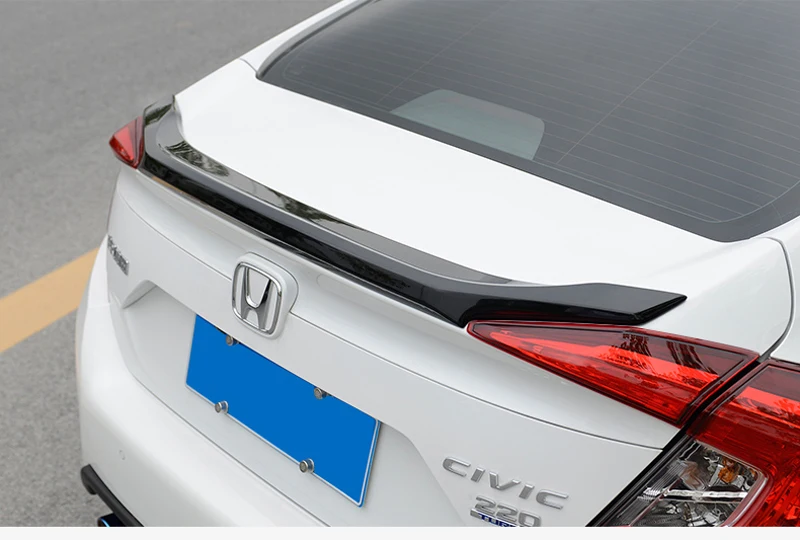 Задний спойлер для Honda 2017 2018 2019 2020 Civic Yefor из АБС-пластика | Автомобили и мотоциклы