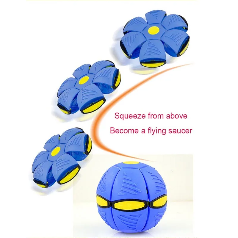 4 Type Outdoor Garden Beach Game Throw Disc Ball Toy Fancy Soft Novelty Flying UFO Flat Throw Disc Ball Lighting Kid Toy images - 6