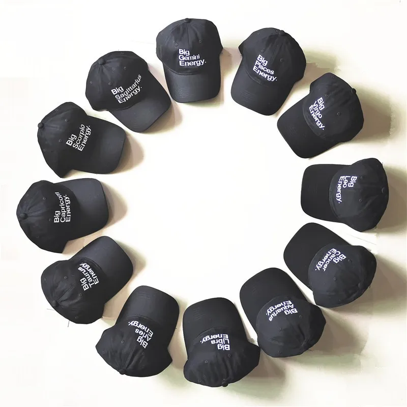 

Adult Casual Cotton Baseball cap 12 constellation Letter embroidery Trucker Women Sports Hip hop Snapback hats Gorros