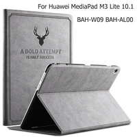 case for huawei mediapad m3 lite 10 bah l09w09al00 silm flip stand pu leather case cover for huawei m3 lite 10 1 tablet funda