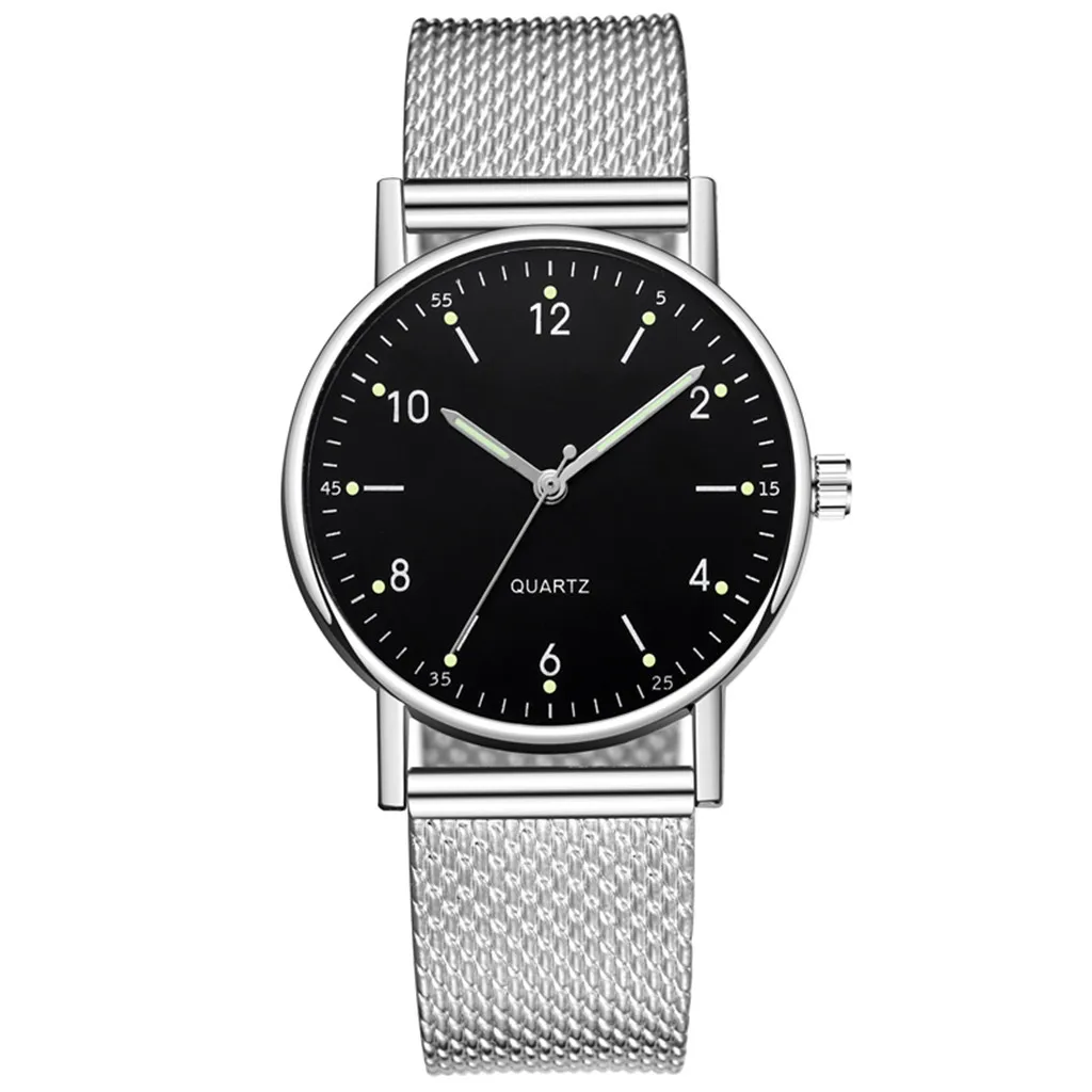 

Luxury Watches 2020 Minimalist Women's Watches Simple Business Ultra Thin Stainless Steel Mesh Belt Quartz Watch reloj hombre