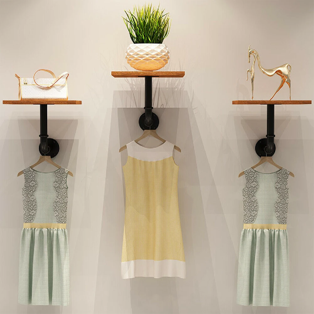 Металлический кронштейн для полки в стиле ретро стеллаж хранения рустикальном