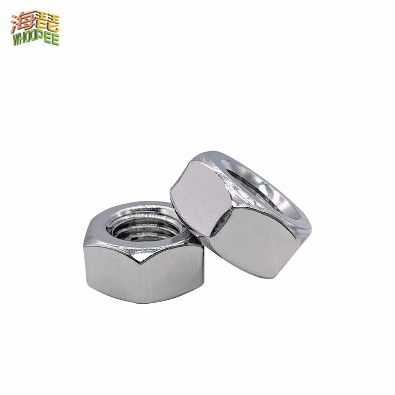 UNC 2#-56 3#-48 4#-40 5#-40 6#-32 8#-32 10#-24 12#-24 UNF 0#-80 10#-32 304 Stainless Steel US Coarse Fine Thread Hex Hexagon Nut - купить по