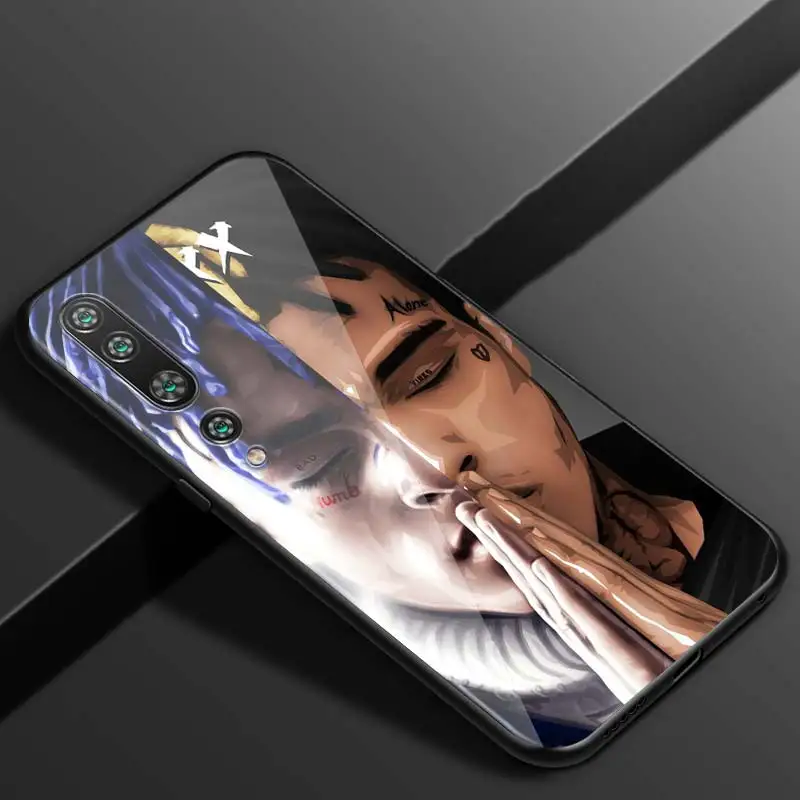 

Juice Wrld Rapper For Xiaomi Mi Note 10 Ultra 5G 9 SE 8 A3 A2 A1 6X Poco M2 Pro Play F1 Lite 5G Bright Black Phone Case