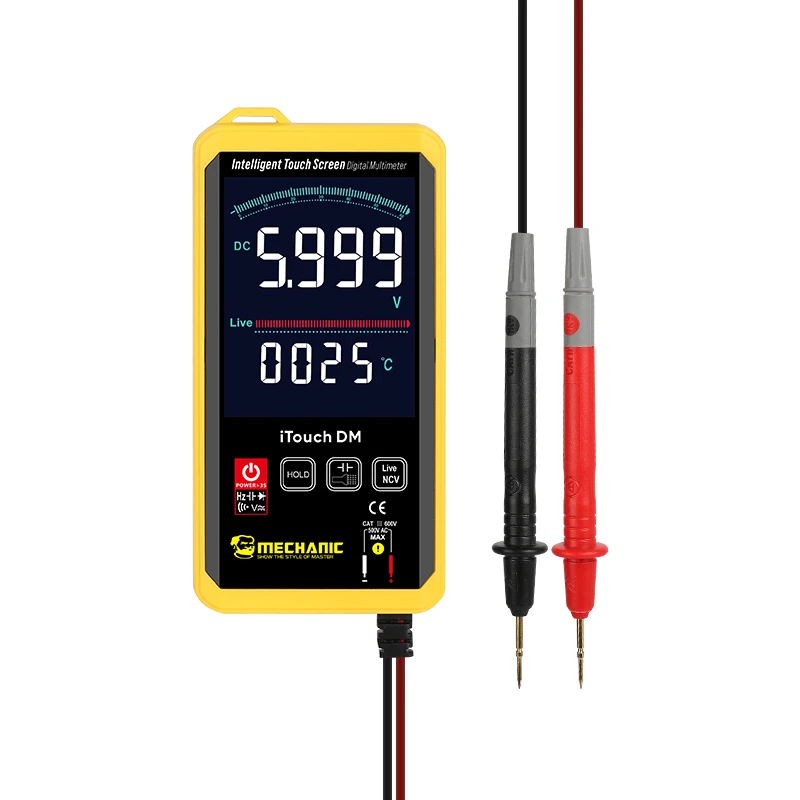 

Mechanic iTouch DM Intelligent High-Precision Automatic Digital Display Mobile Phone Repair Electrician Touch Screen Multimeter
